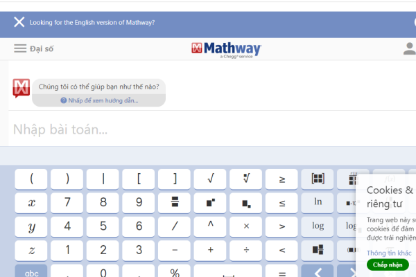 bietmaytinh.com là một trang web giải toán lớp 9 online đang được sử dụng rộng rãi